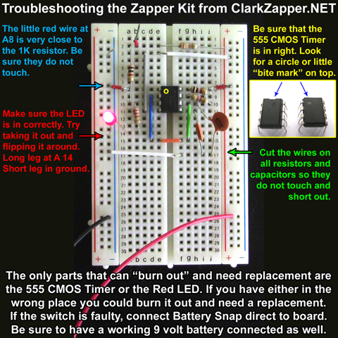 Troubleshooting Hulda Clark Zapper Kit